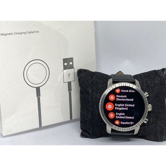 Fossil Gen 3 Authentic Genuine Smart Watch Custom Band FTW4003 LT175 - Picture 1 of 12